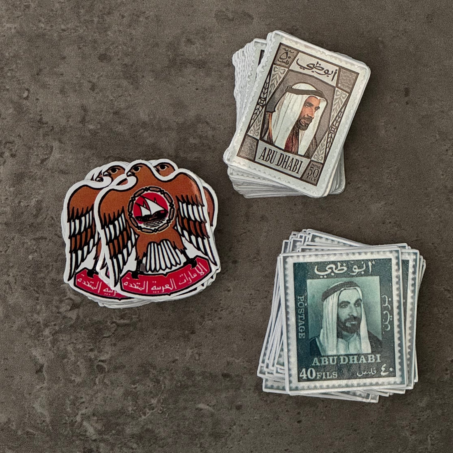 ستيكر طابع الشيخ زايد ١
