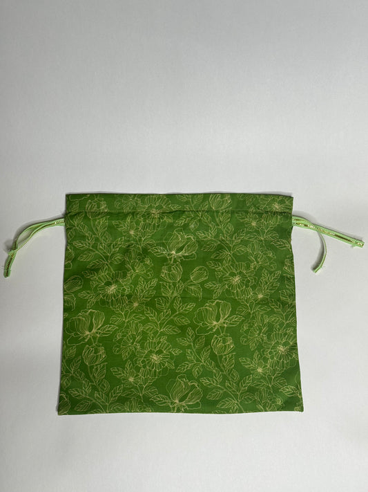 حقيبة قماشية (اخضر- حجم كبير)