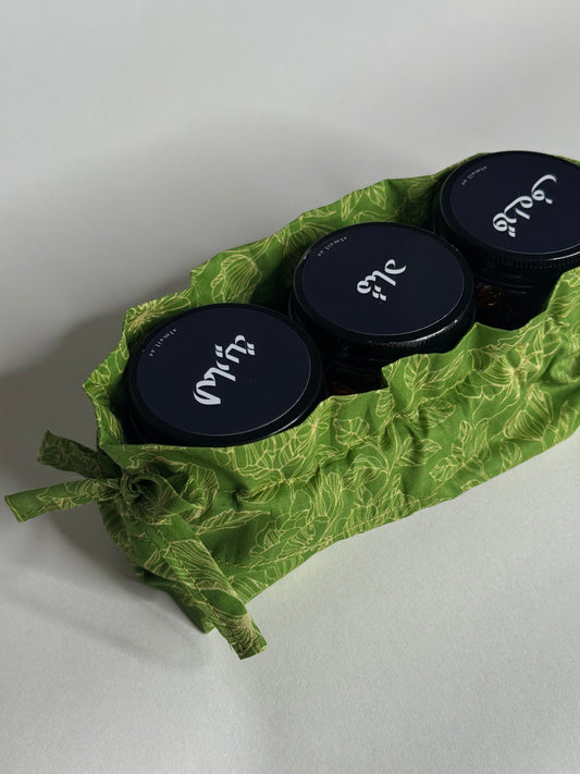 حقيبة قماشية (اخضر - حجم صغير)