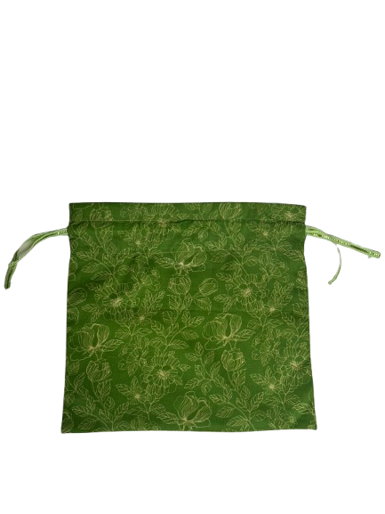 حقيبة قماشية (اخضر- حجم كبير)